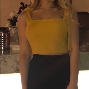 Tiger mist Yellow top